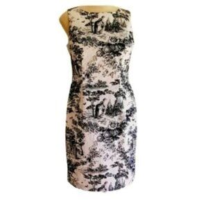 Dress Midi Mural Sleeveless Casual Pencil Women's WOMAN'S Woman's 8 Petite Teddi